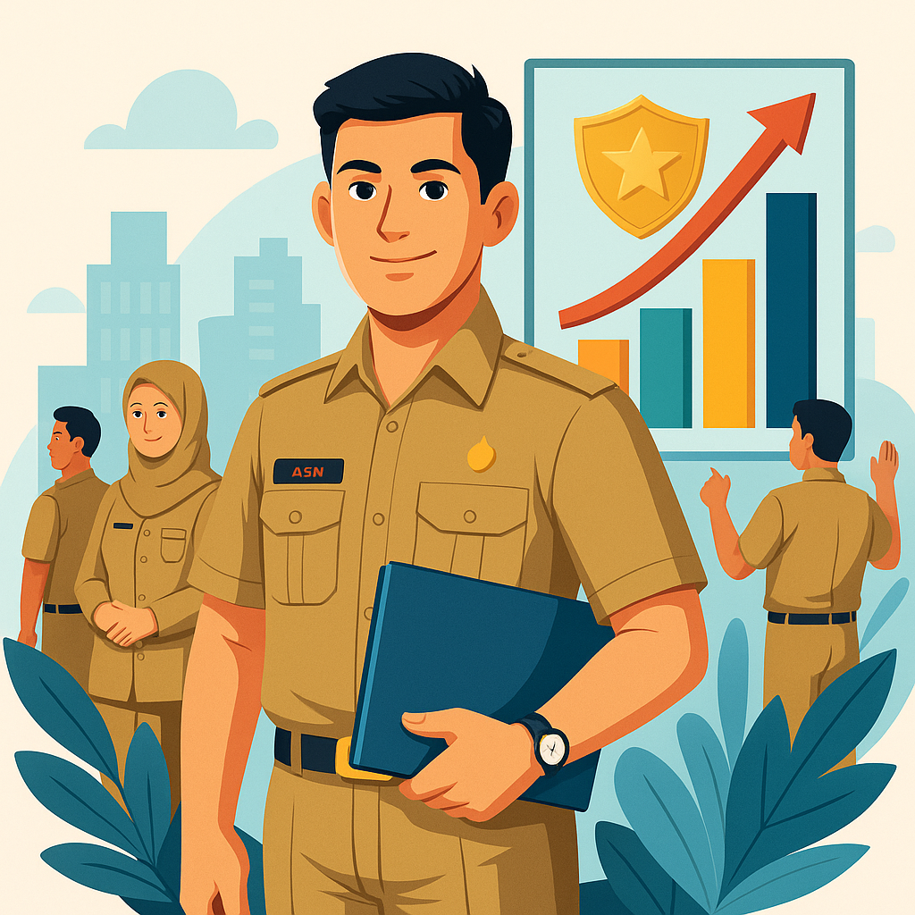 Ilustrasi Pangkat ASN